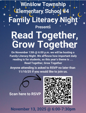 Family Literacy Night-Read Together, Grow Together